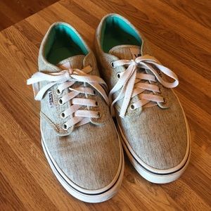 Women's Heather Grey Van Shoes