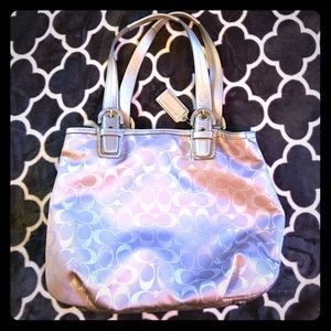 Metallic Coach Bag