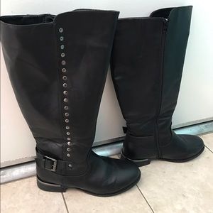 Torrid Black Wide Calf Boots