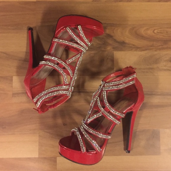 Rhinestone Heels - Picture 2 of 4