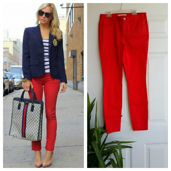 Trina Turk Denim - 🚫Closet Closing🚫Trina Turk bright  skinny pants