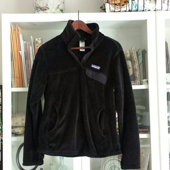 Patagonia Retool Snap Pullover Black M