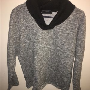 Cardigan collard shirt