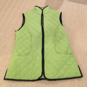 Carlisle Green Puffy Vest