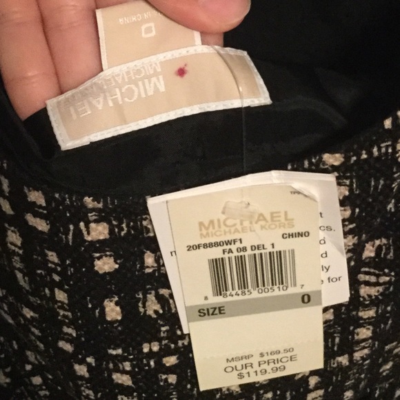 Michael Kors Sleeveless Sheath Dress, Black, Sz 0 - Picture 3 of 3