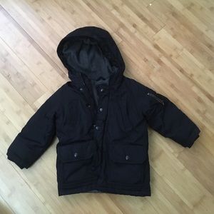 Black gap winter coat