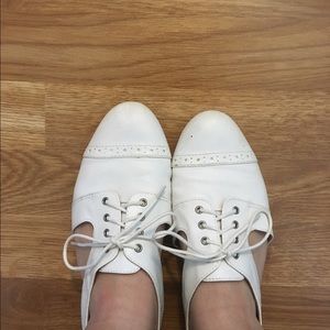 STEVE MADDEN white shoes
