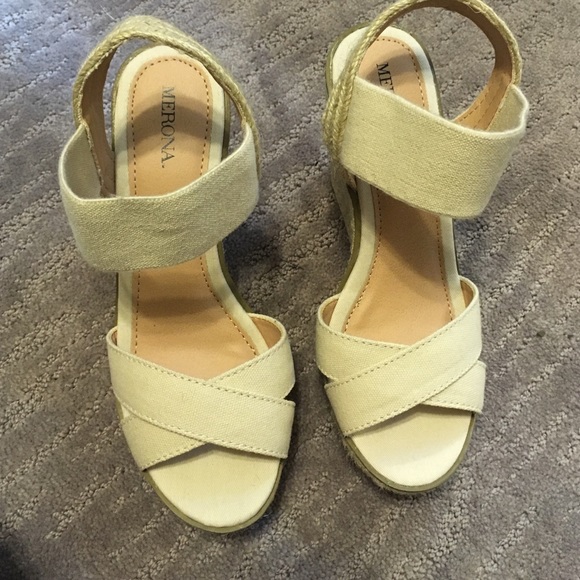 Brand new, Merona wedge sandals
