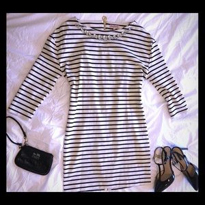 Juicy Couture Alexis Striped Jersey Dress