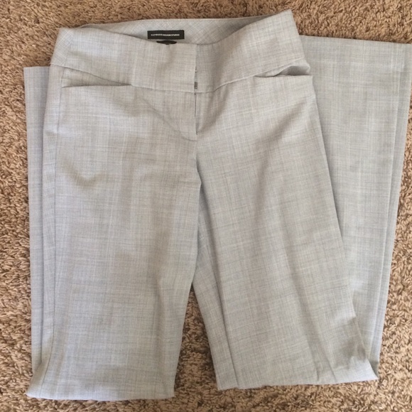 Light Gray Express Editor Pants