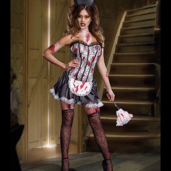Costume Zombie Vampire Bloody size Large - Picture 2 of 4