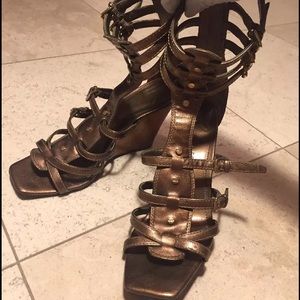 REPORT Women's Size 8 Gladiator Wedges