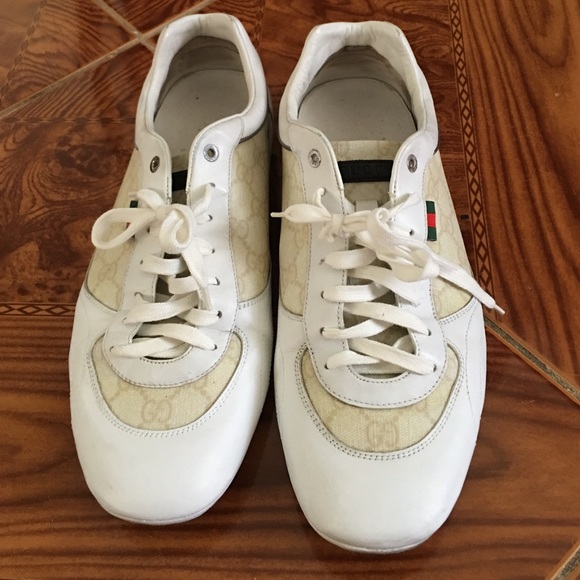 Gucci white sneakers