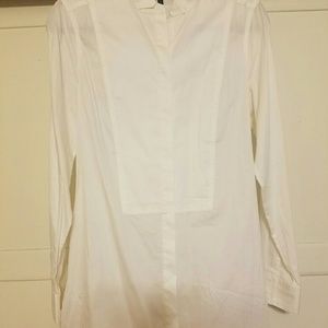 Bcbg tuxedo shirt