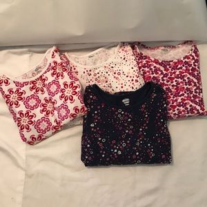 Bundle of Toddler Girls Long Sleeve Shirt