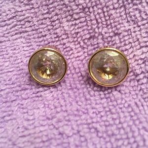 Michael Kors gold stud earrings