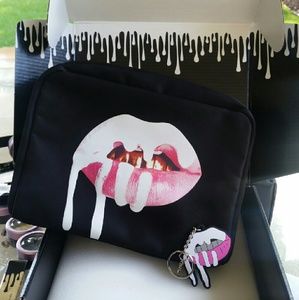 Free Keychain w/ Kylie Cosmetics Make Up Bag NEW