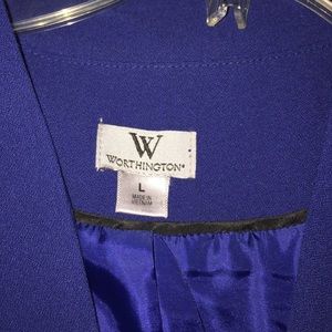 New Worthington Blue Jacket!!!