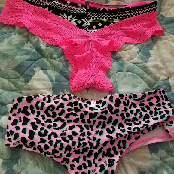 New Victoria's Secret Pink low- rise  panties