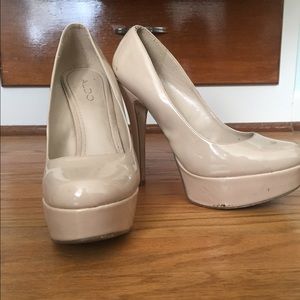 Nude Aldo Platforms