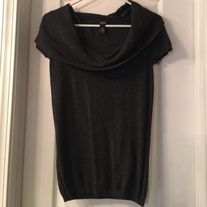 Alfani dark grey cowl neck sweater