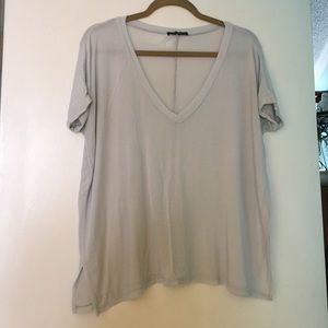 Brandy Melville light blue t shirt