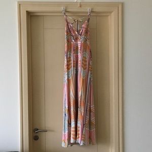 Maxi halter dress