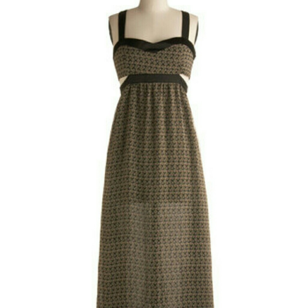 Ark & Co Cutouts Maxi Dress