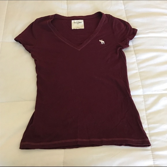 abercrombie v neck shirt | size xl