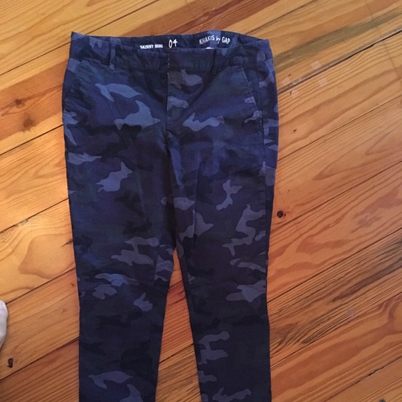 Skinny camo skinny pants