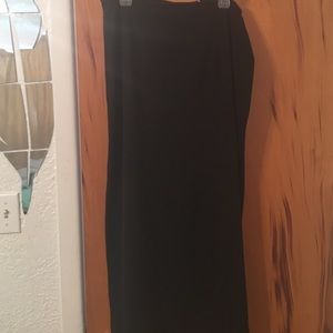 Long Black maxi skirt