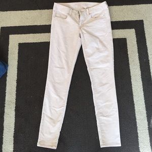 American Eagle Tan corduroy jeggings