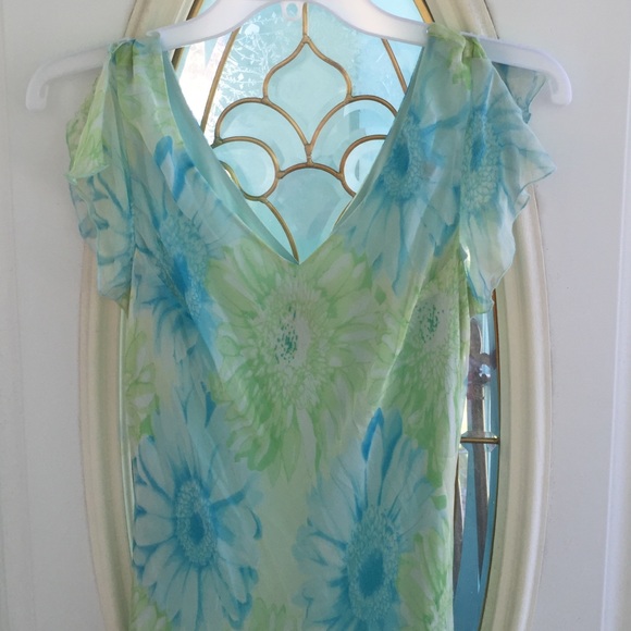 Jonathan Martin Drip Waist Dress 8P - Picture 2 of 4