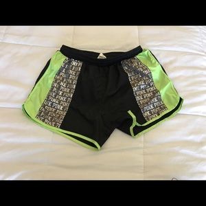 pink by victoria's secret running shorts | size xs