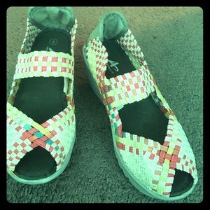 Athletic wedges. Size 8 Athletic wedges. Size 8
