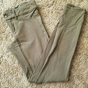 Olive green pants