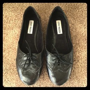 Steve Madden Ballet Flats-Black