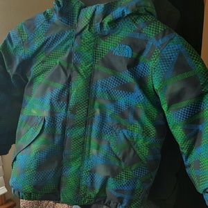 Boys multi color coat