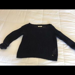 abercrombie navy blue sweater | size small