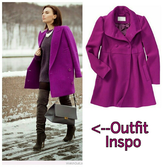 Old Navy Jackets & Blazers - Magenta Coat