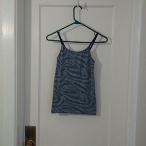 Express zebra print cami