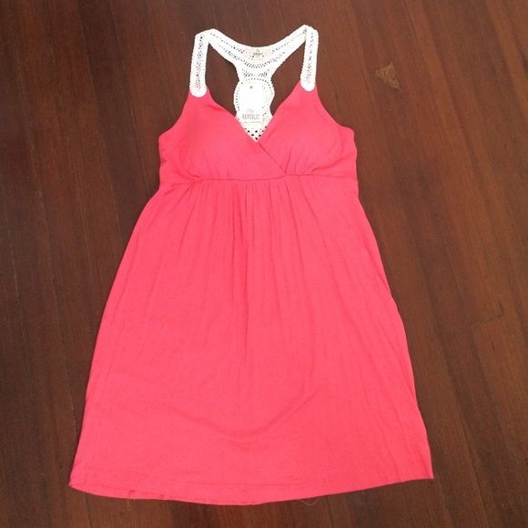 Crochet Back Dress