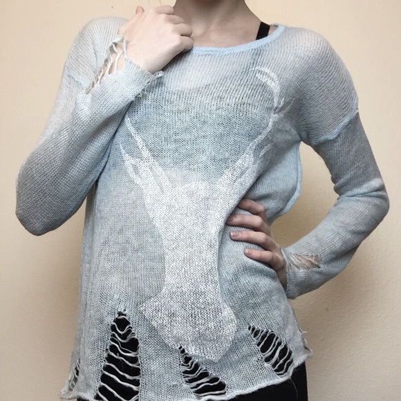 Deer sweater