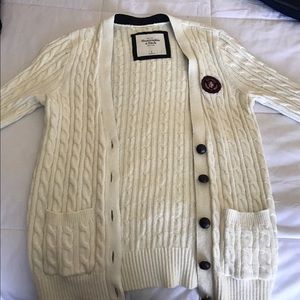 abercrombie cardigan | size small