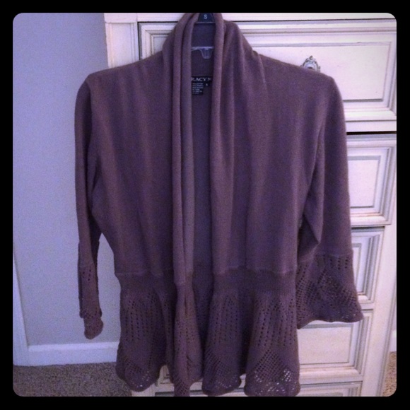 Cardigan sweater