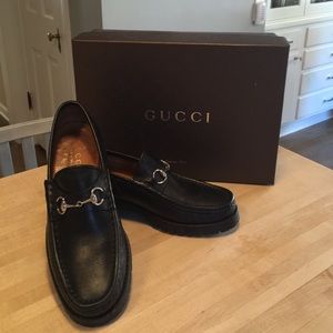 Gucci black loafers