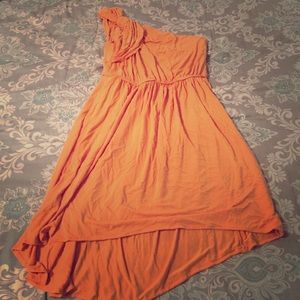 BCBG one shoulder dress