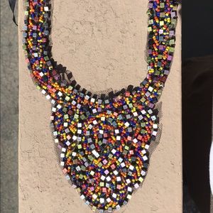 Beaded statement necklaces