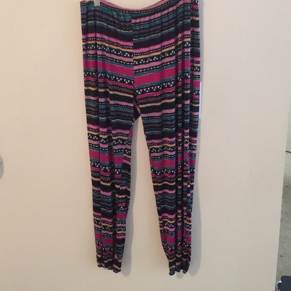 Printed joggers