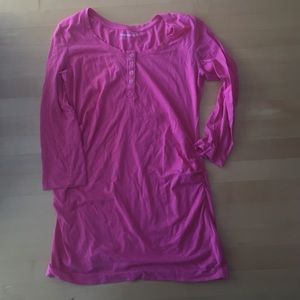 Pink Gap Maternity Top